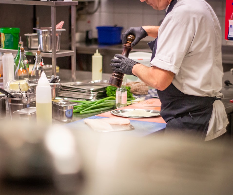 Cooking class preparation